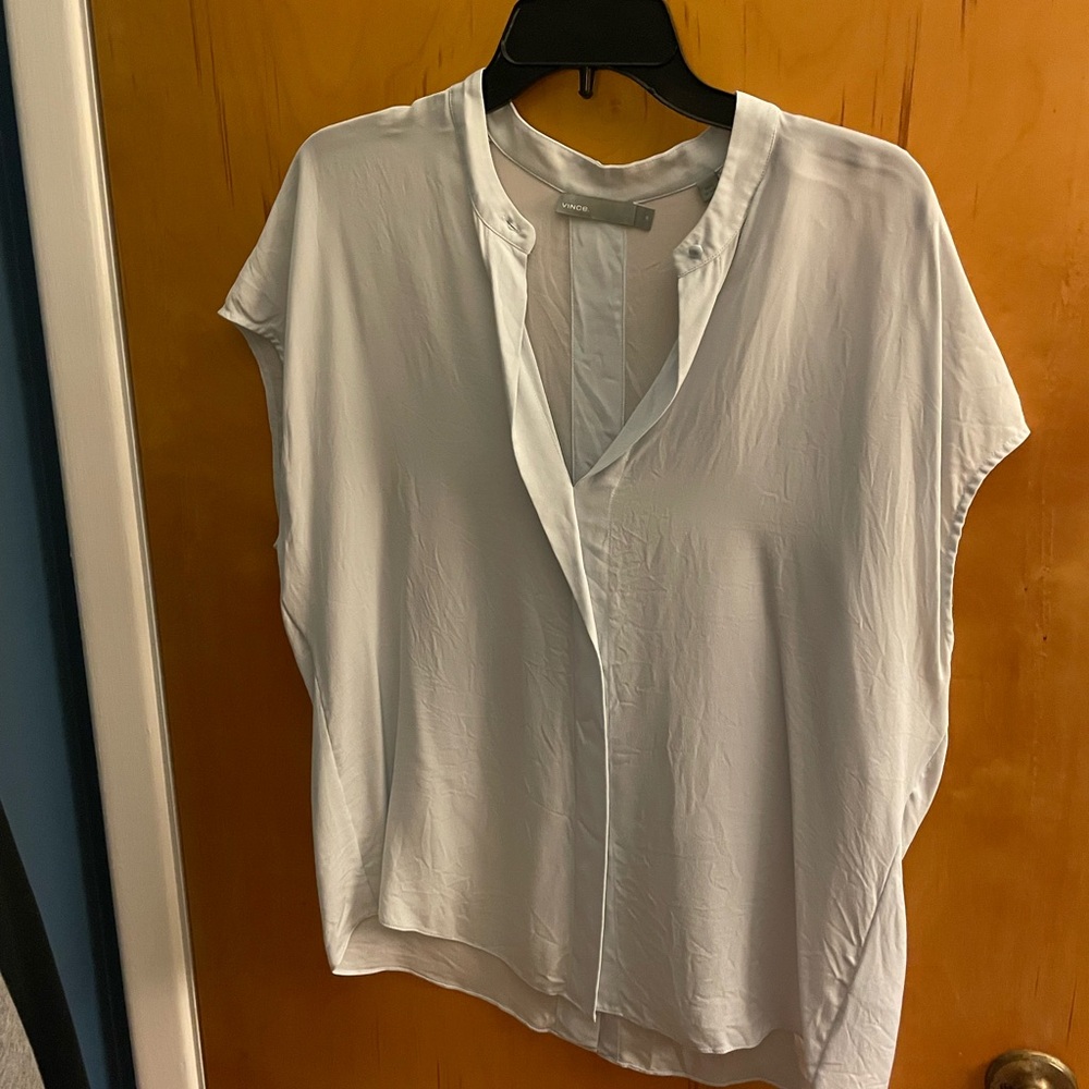 Vince White Women's Blouse